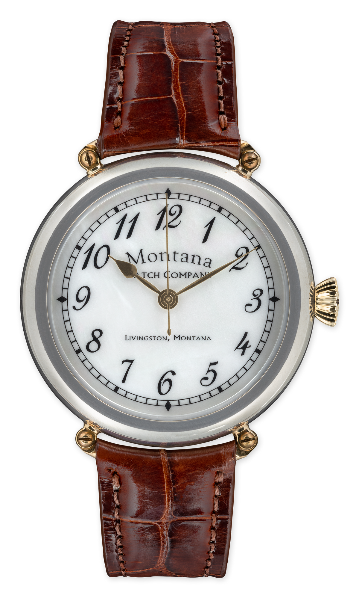 Silver Officer's Watch