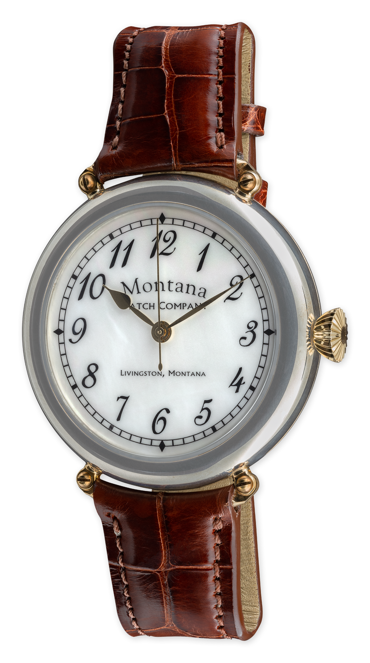 Silver Officer's Watch
