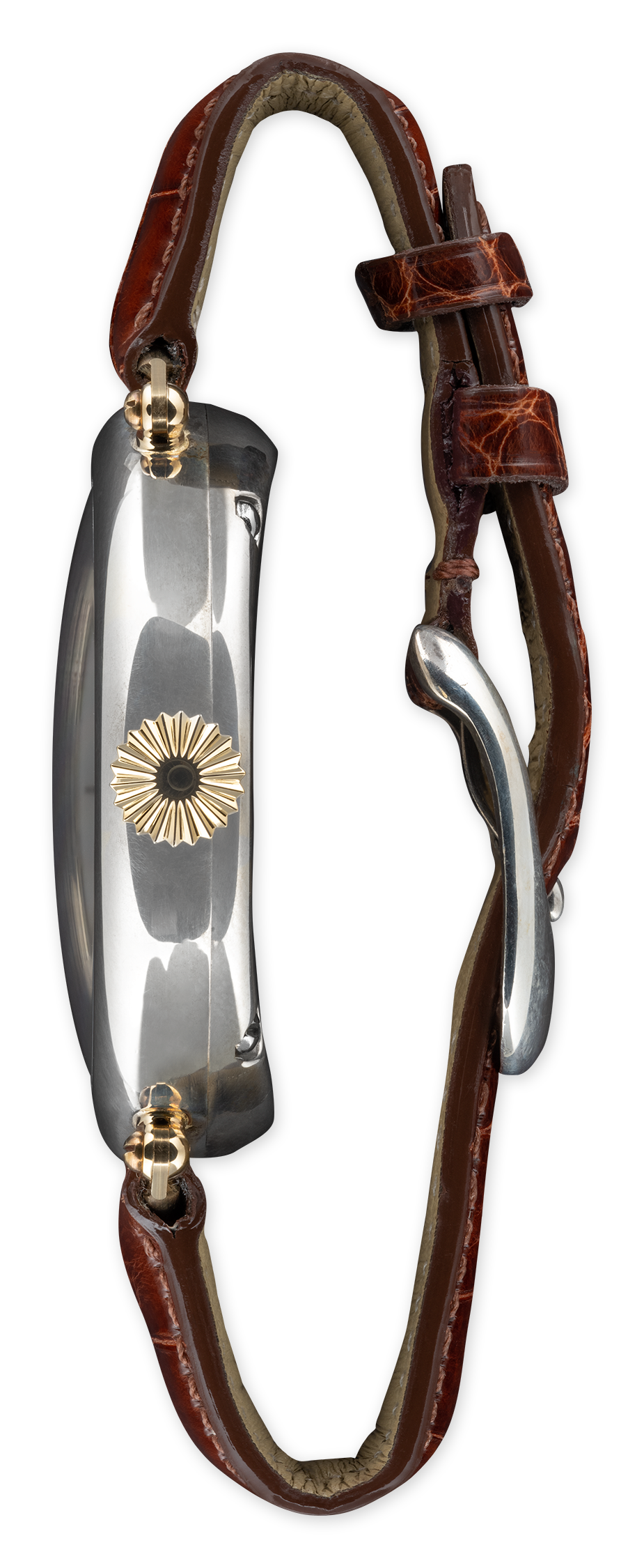 Silver Officer's Watch